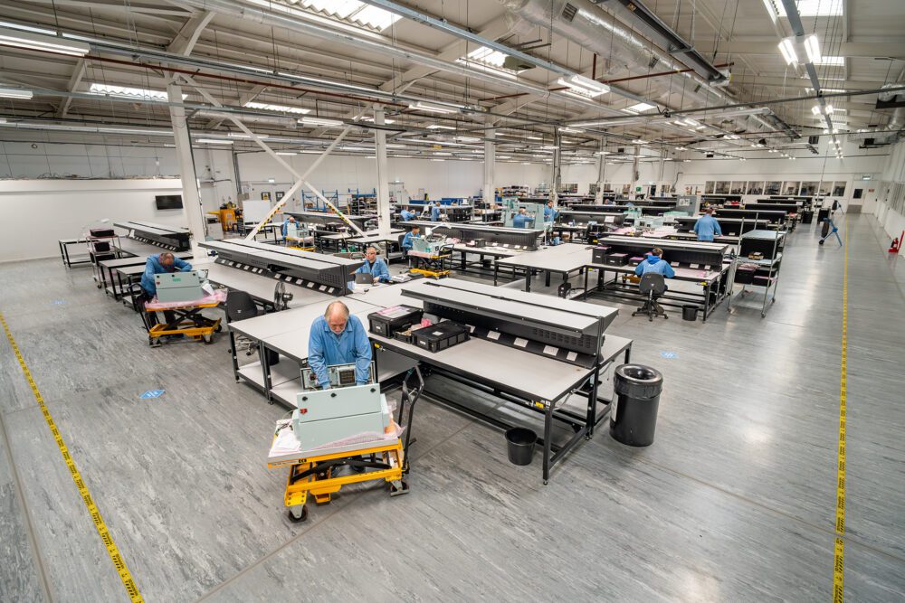 Poynton facility factory shot