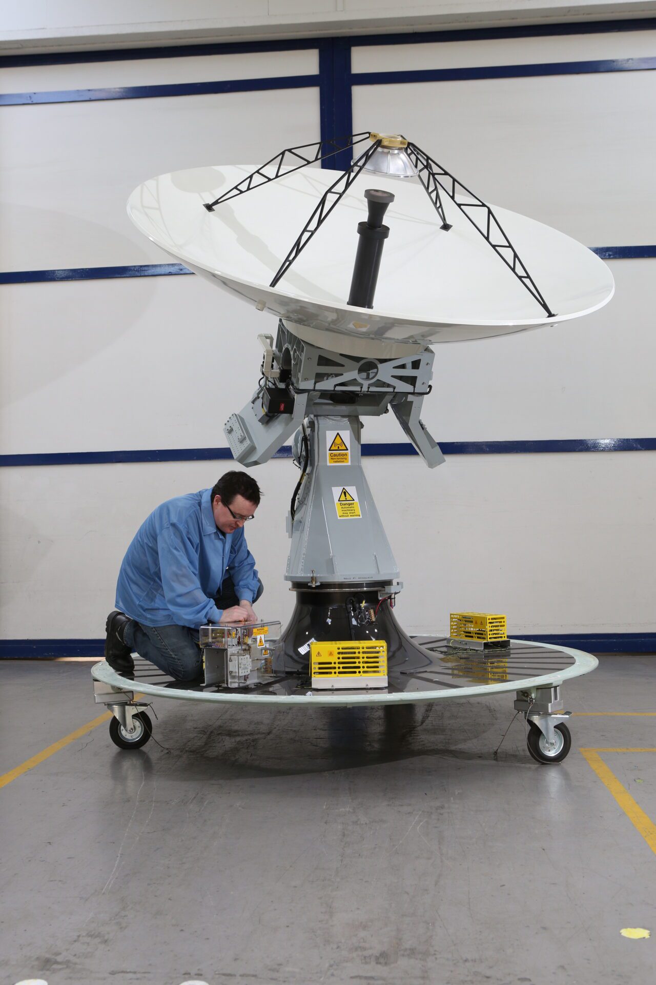 satellite ground station antenna